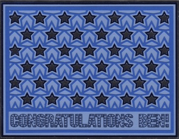 Layered Inset Stars
(blue)
Congratulations Card